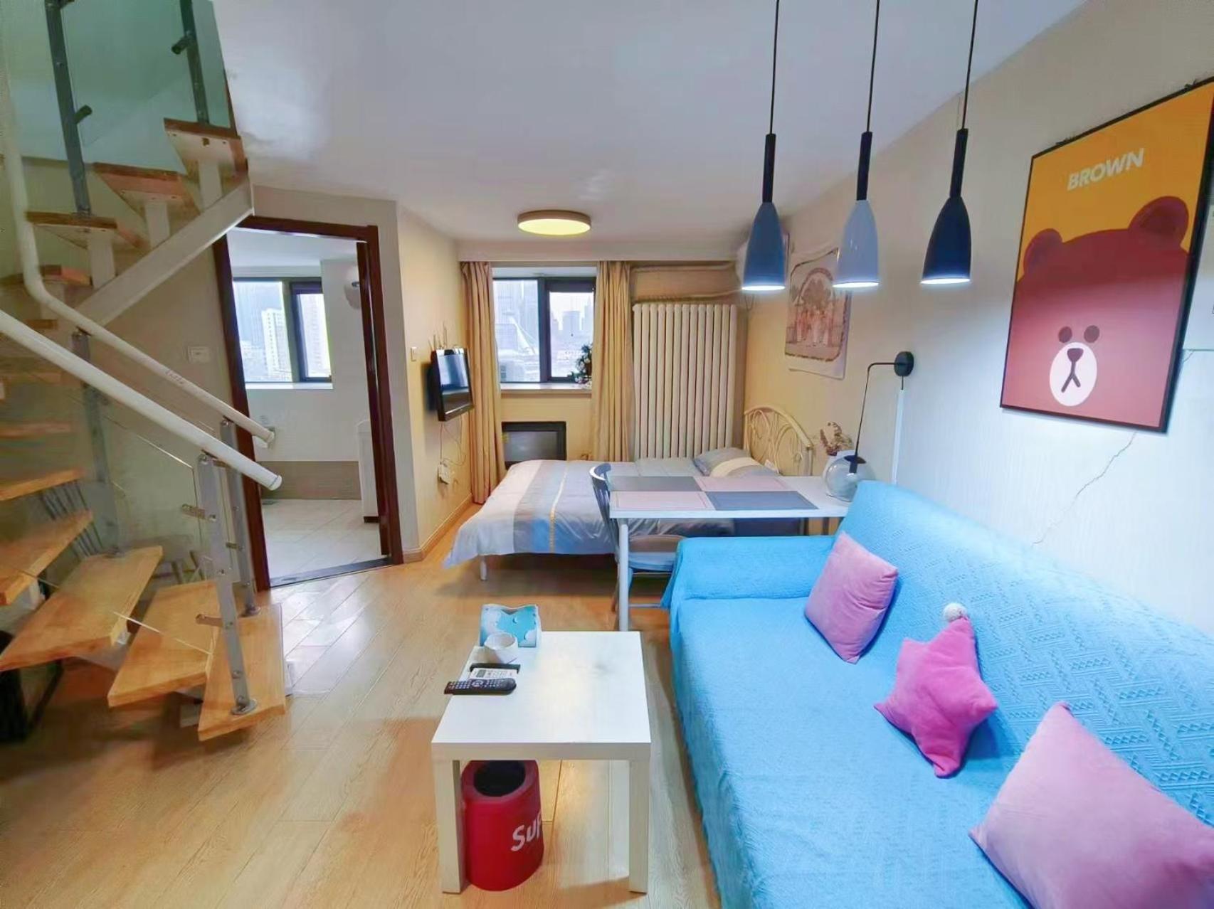 Yu Jing Xuan Boutique Apartment Тиендзин Екстериор снимка