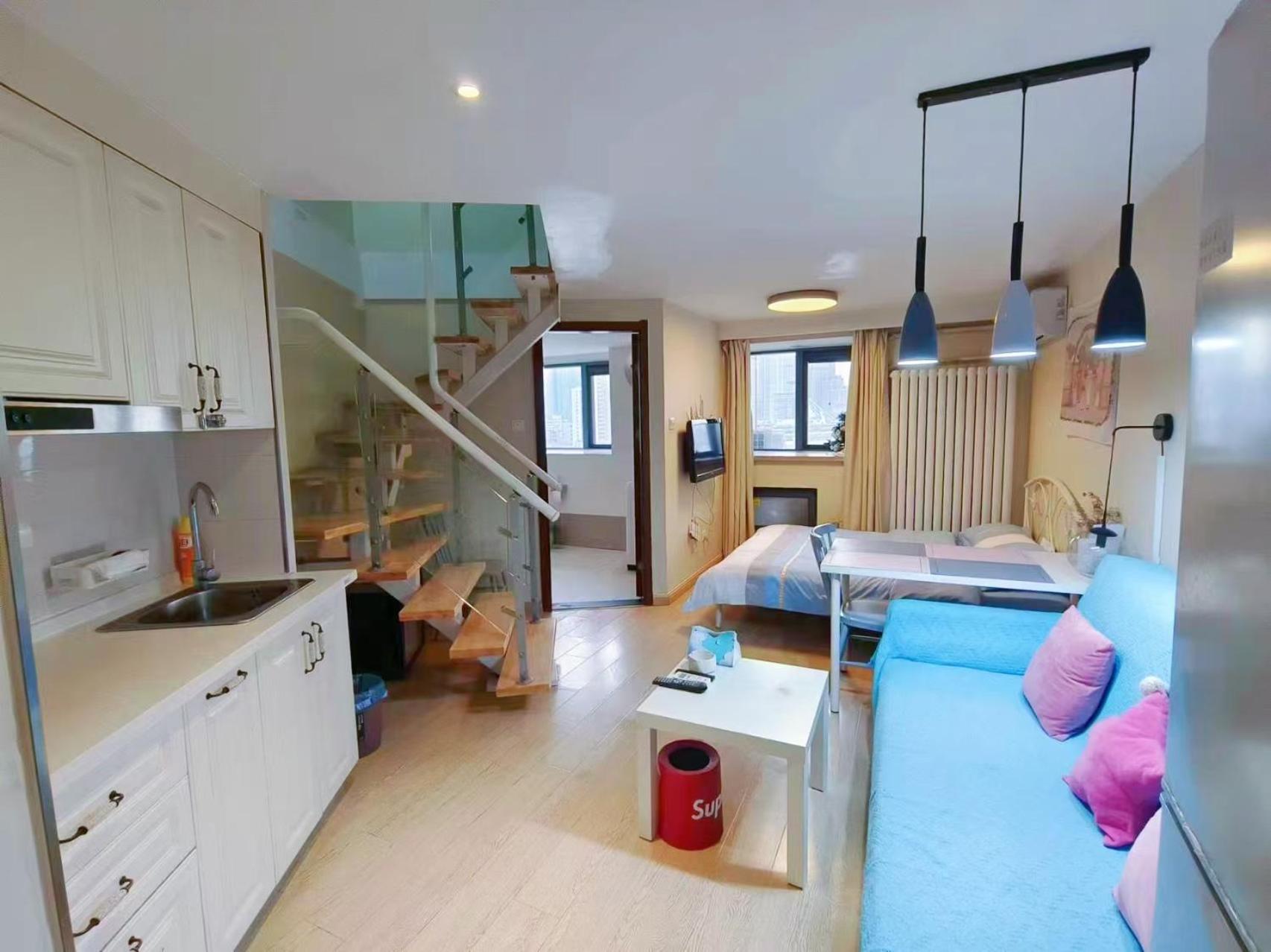 Yu Jing Xuan Boutique Apartment Тиендзин Екстериор снимка