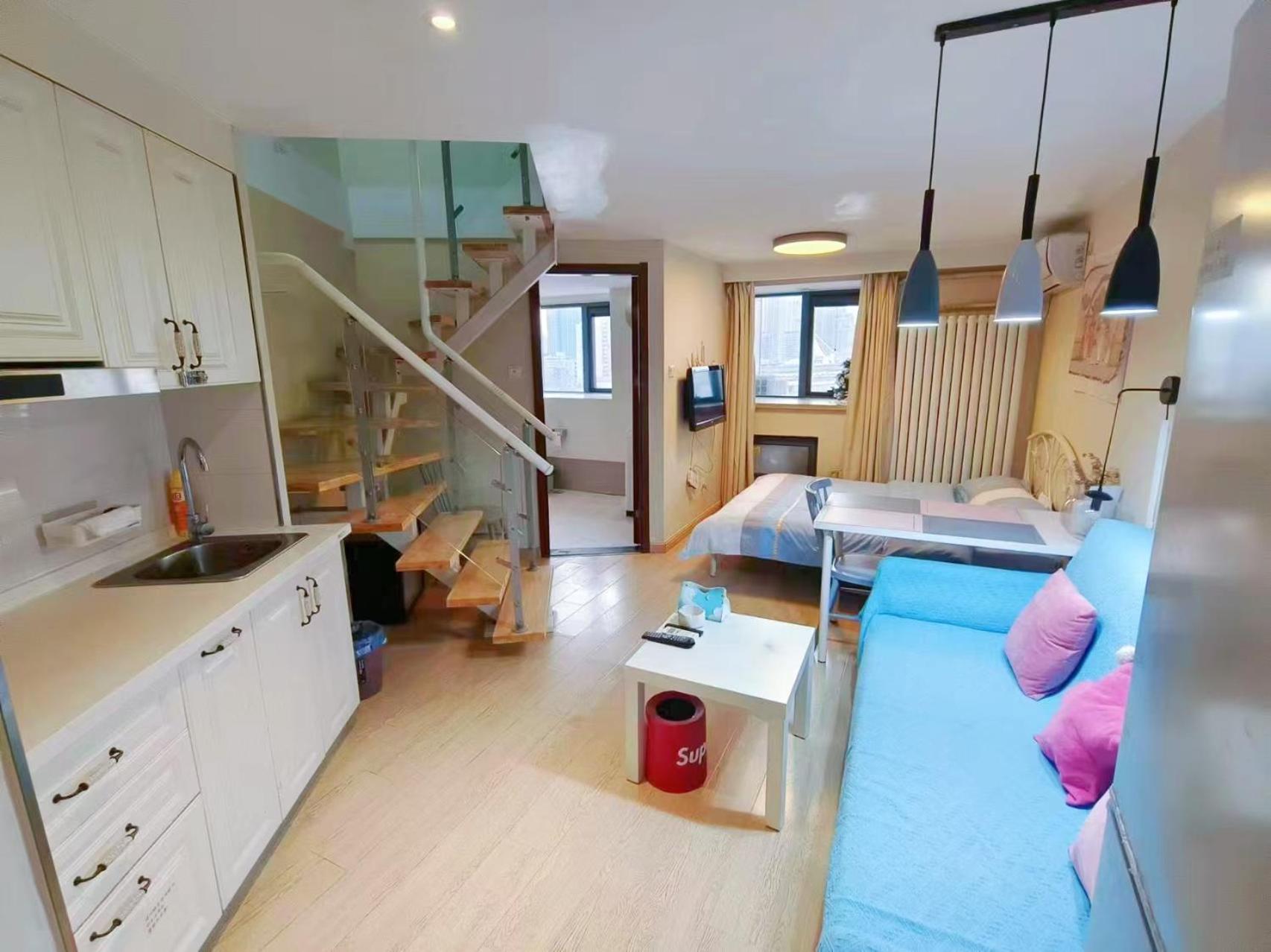 Yu Jing Xuan Boutique Apartment Тиендзин Екстериор снимка