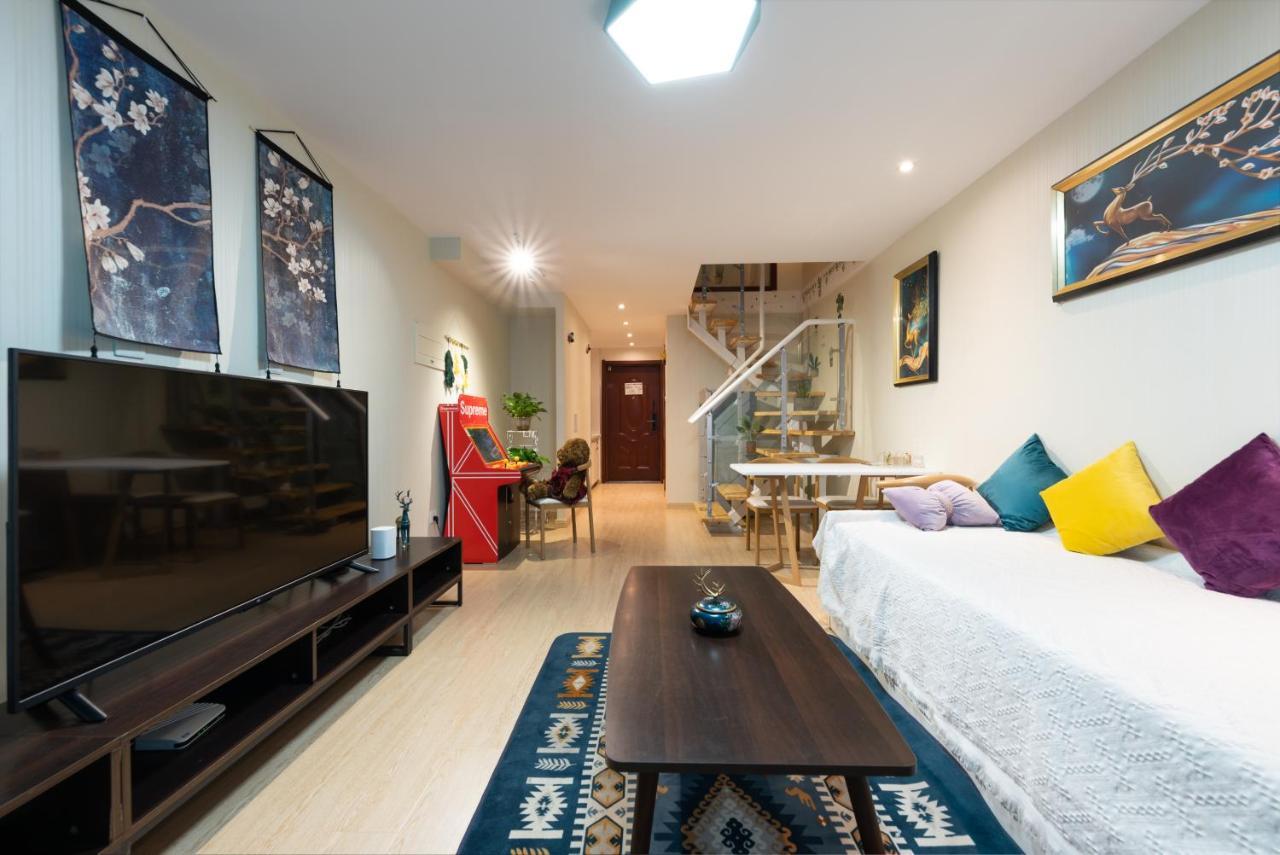 Yu Jing Xuan Boutique Apartment Тиендзин Екстериор снимка
